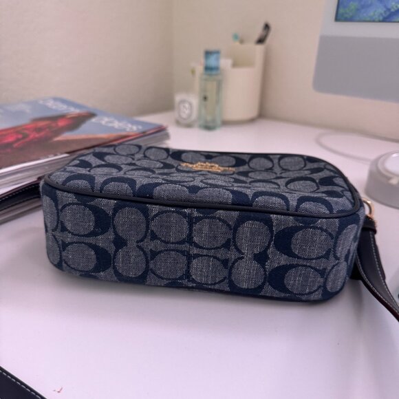 coach Mini Jamie Camera Bag In Signature Chambray ch840 - Picture 4 of 6